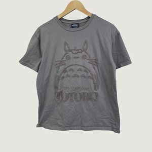 Our Universe My Neighbor Totoro T-Shirt S Grey Embroidered Ghibli Animecore